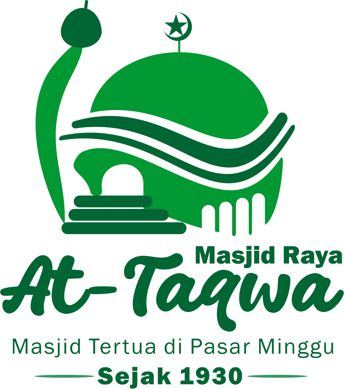 logo masjid raya at-taqwa